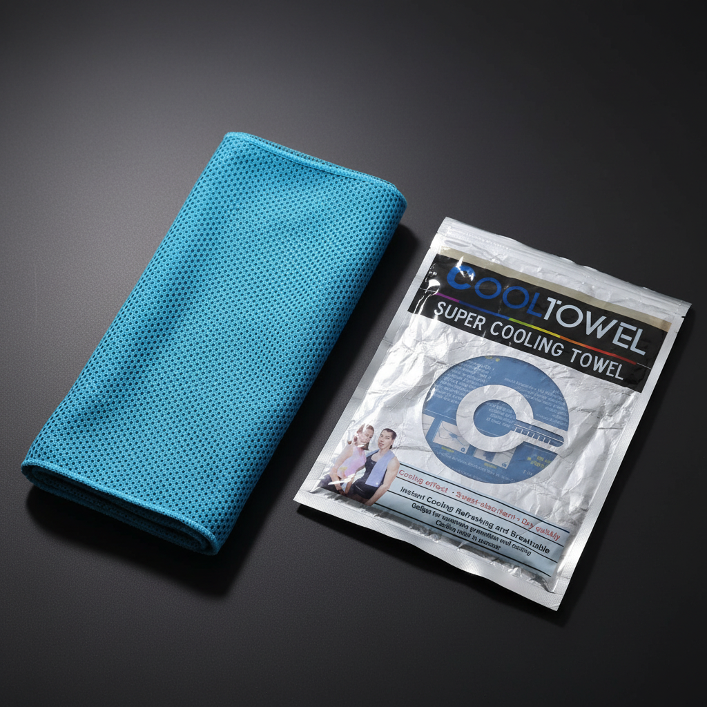 Turquoise ChillReps towel